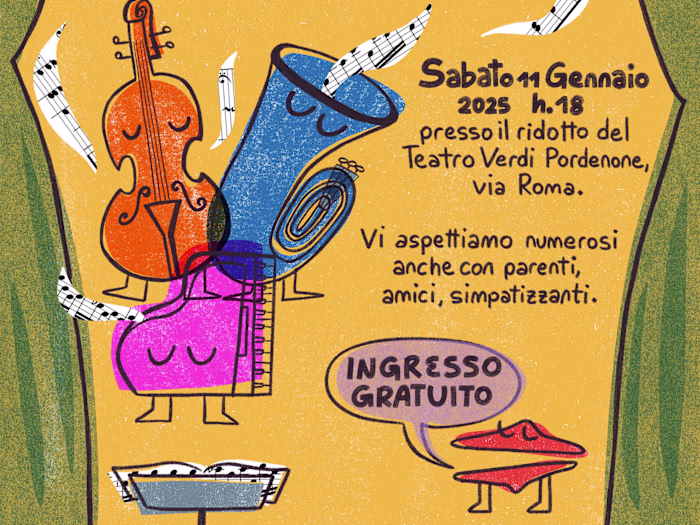 Music concert poster