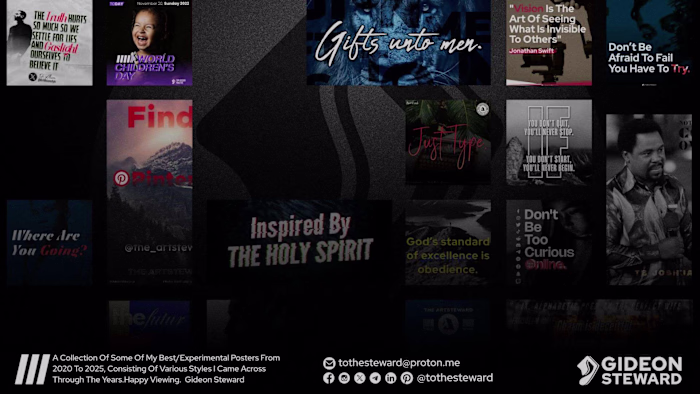 Collection of Best Plus Experimental Posters 2020-2025