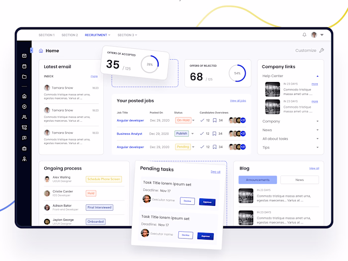 Designing a scalable recruiting platform