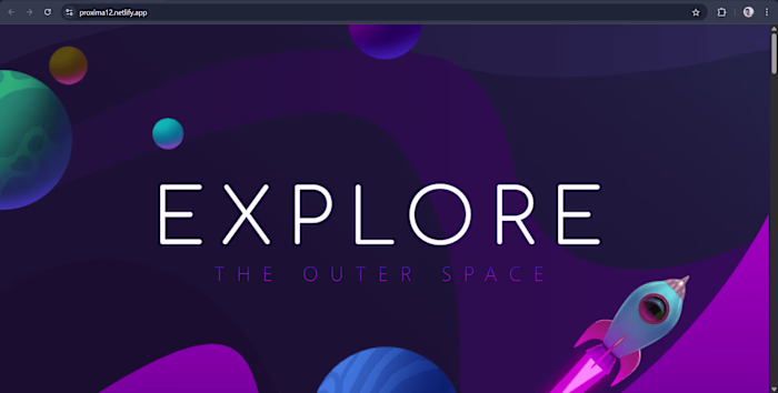 Proxima – NASA Space Apps 2025 Galactic Winner