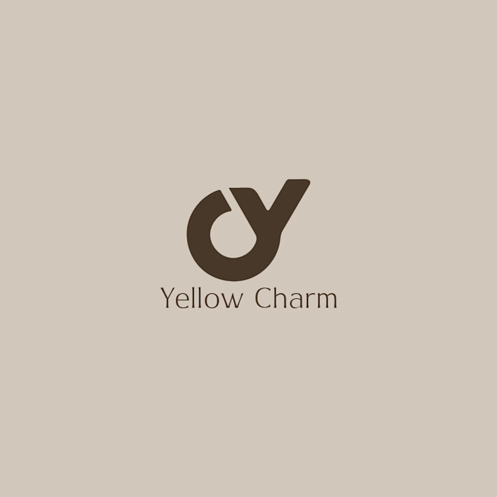 Yellow Charm brand & logo design.