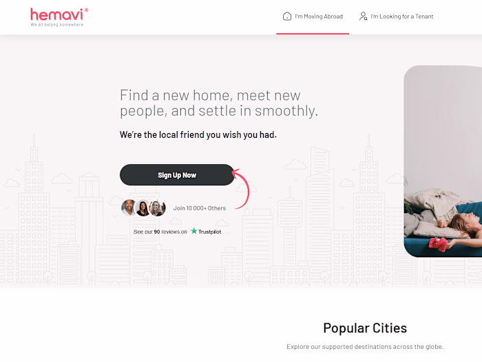 Hemavi - Real-estate business site 