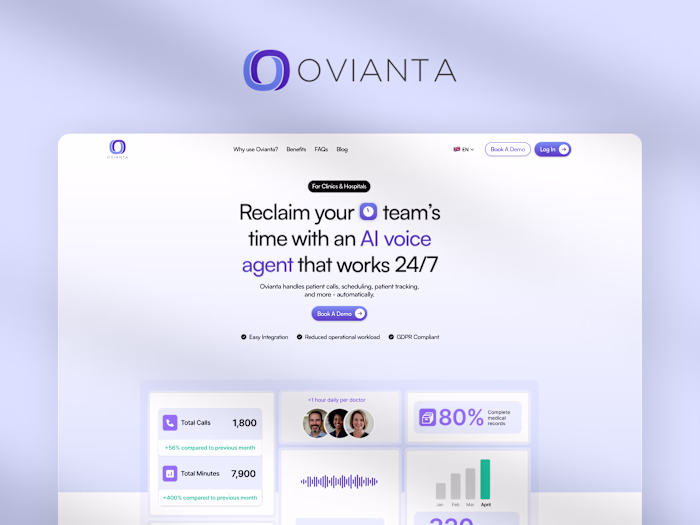 Ovianta Framer Design & Development