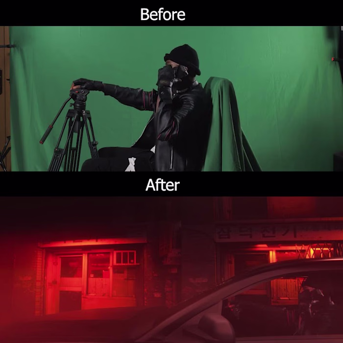 Blender 3D Greenscreen VFX