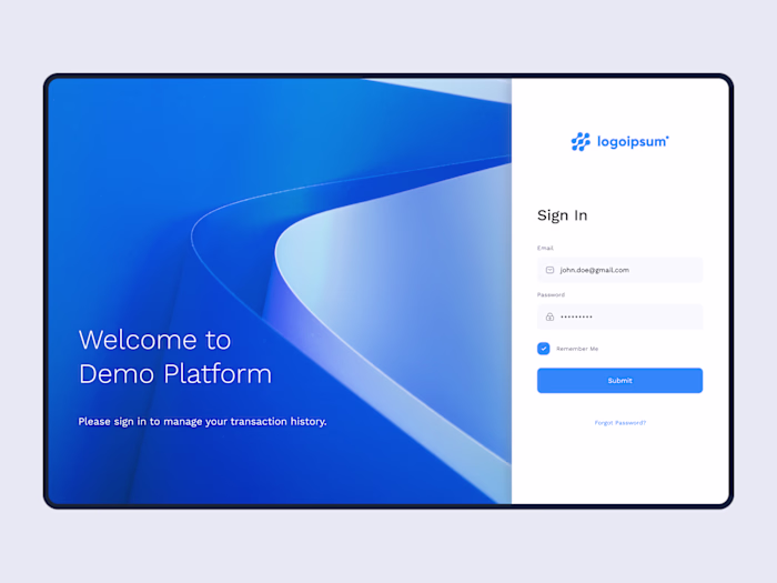 Redesign of a dashboard application