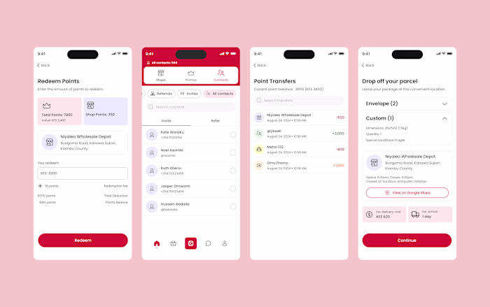UI/UX Design for Rewards Super-App