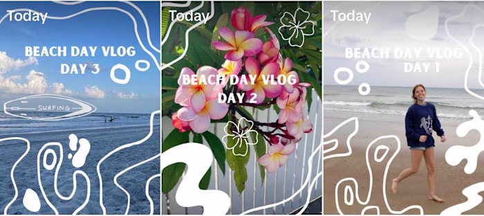 TikTok video cover photos 