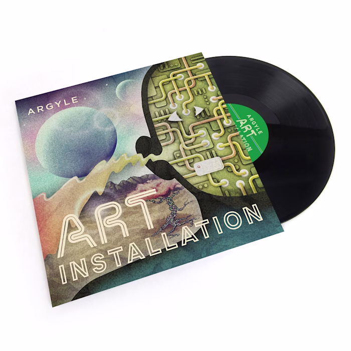 Album Cover Design art for the band "Argyle" 