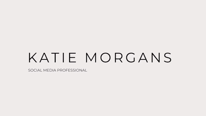 Social Media Portfolio