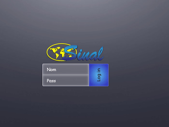Optique SINAL : Login