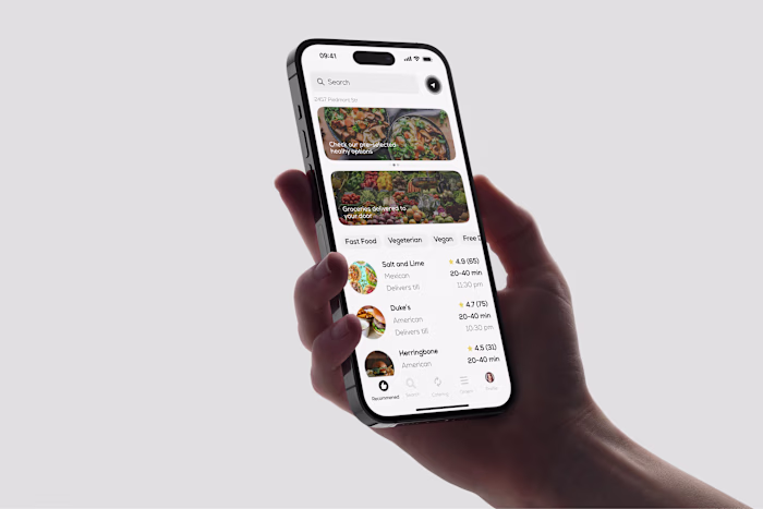Tadam : Food delivery app
