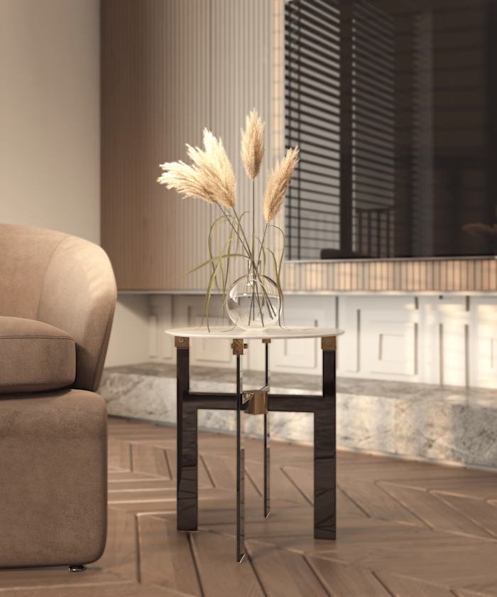 Minimalist Contemporary Living Room