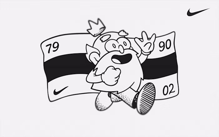 Pride tag illustrations for Nike’s