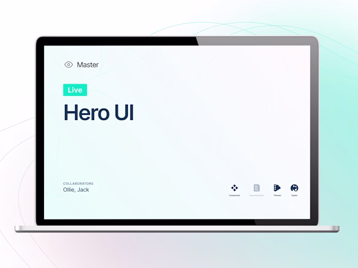 Hero Health - Figma Design System Optimisation & UI Design 