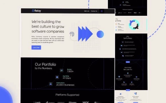 Website revamp in Webflow for a B2B brand