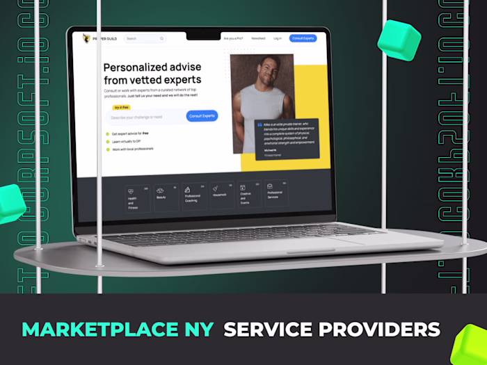 Custom niche marketplace development for New York providers