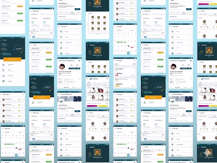 Human Capital Management App with Gamified Learning modules