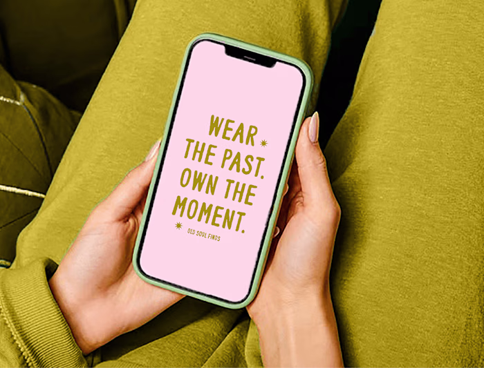 Old Soul Finds Thrift Store Branding