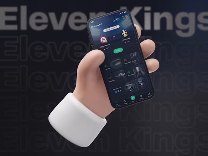 Football Manager app / Eleven Kings