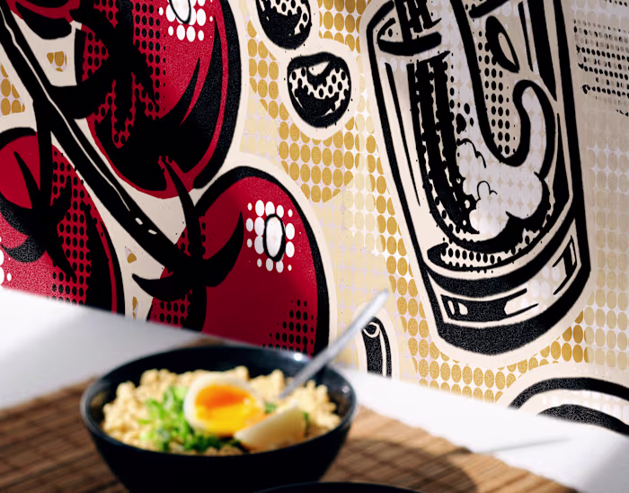 Restaurant Wallpaper Design