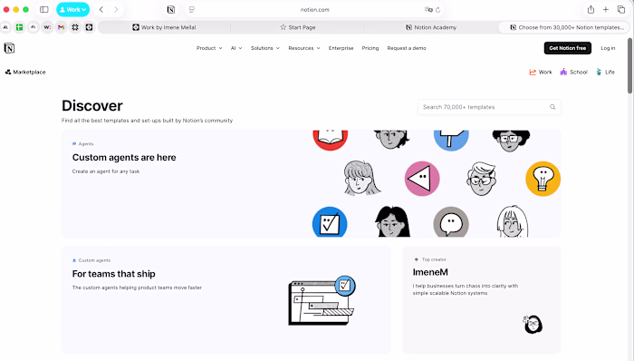 Featured Top Creator on Notion
