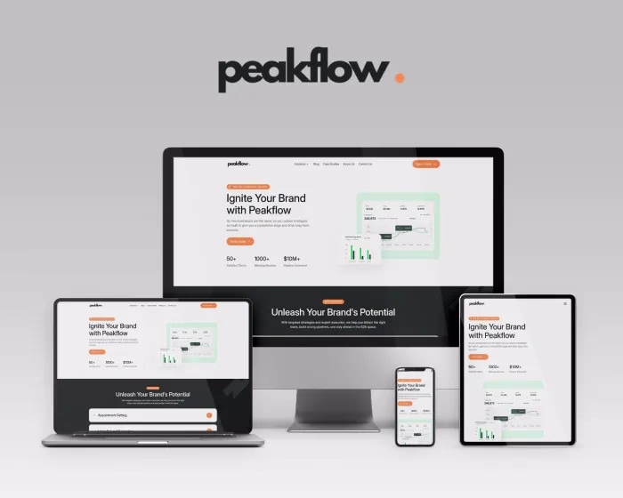 Marketing Agency Conversion Focused Website