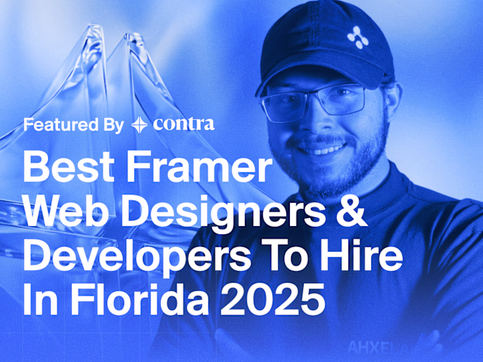 Best Framer Web Designer in Florida 2025 - Contra Featured