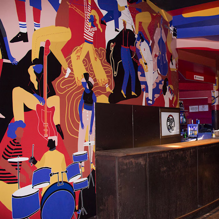 Jamboree Jazz Club Mural