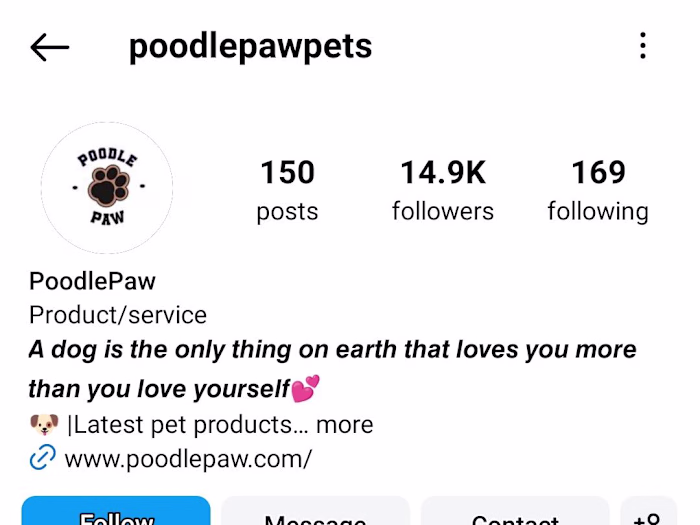 Pet product brand increasing revenue to $25,000
