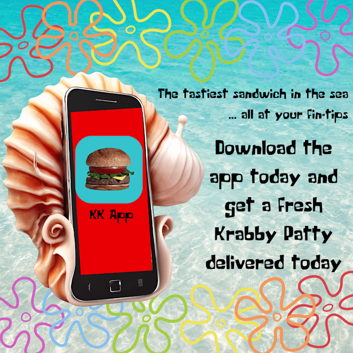 The Krusty Krab Delivery Service