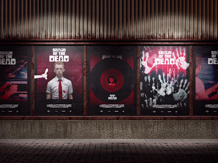 Shaun of the Dead: Movie Posters using 3 Act Structure
