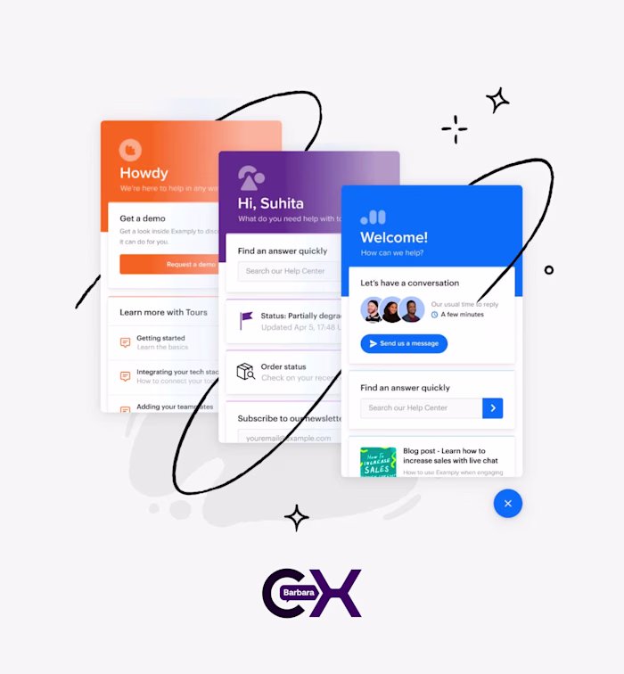 Examply Support Portal Redesign