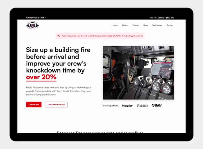 Rapid Response Co: Web Design & Webflow Development