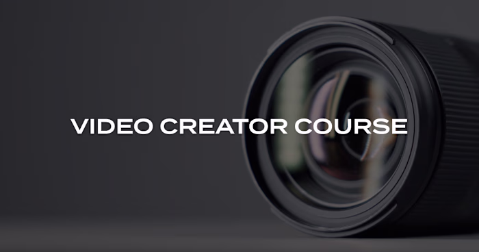 Video Creator Course