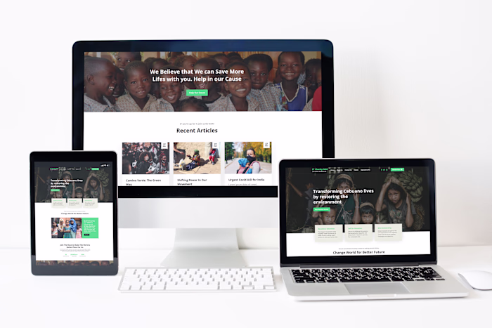 CHARITY WEBSITE | NON PROFIT WEBSITE| NGO WEBSITE | DONATION 