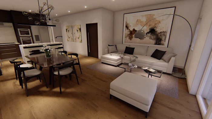 Apartment Interior Design Proposal - Chicago Project :: Behance