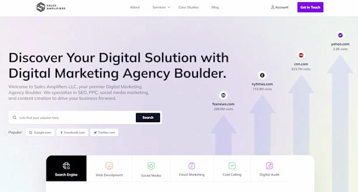 Domain to Deployment: Sales Amplifiers Web Project