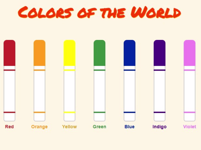 Colors of the World