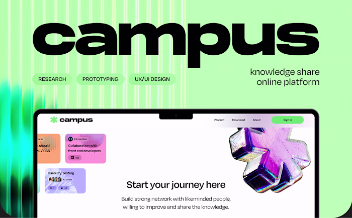 Campus - Knowledge Share Online Platform on Behance