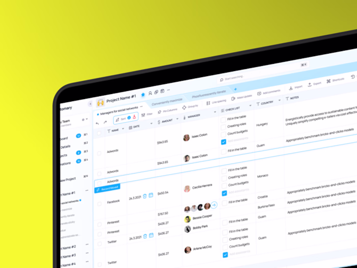 Management SaaS platform