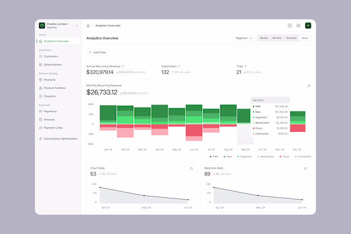 OpenPay - All-in-one tool for your subscription needs