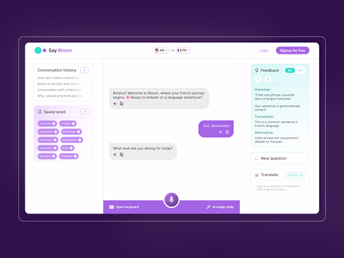 Product Design: SayBloom