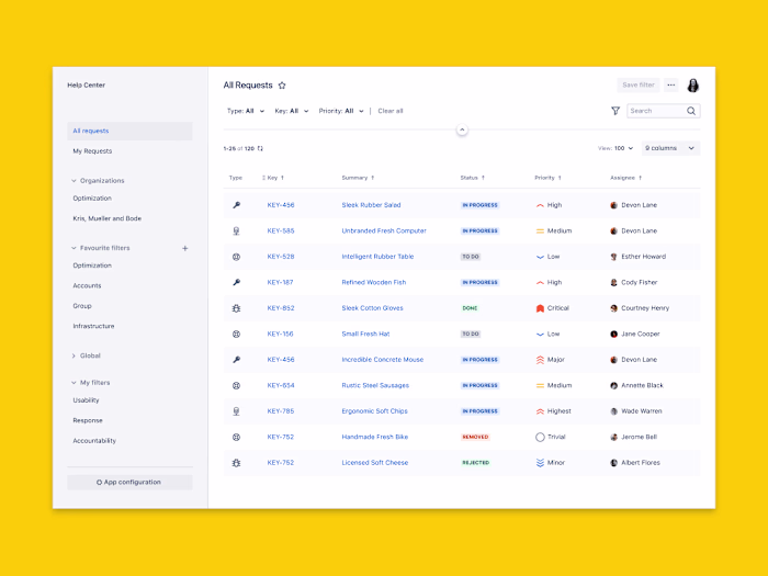 Product Design - Jira addon My Request Extension