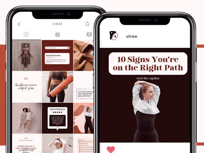 Virae Athleisure Brand Design