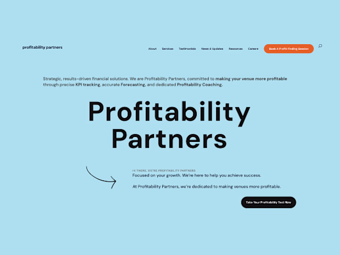 Profitability Partners Site Refresh