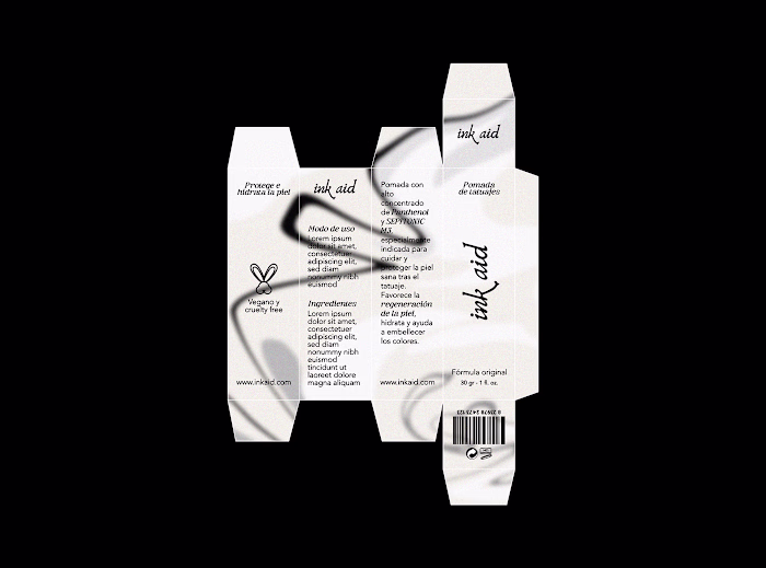 Ink aid - Tattoo cream brand on Behance