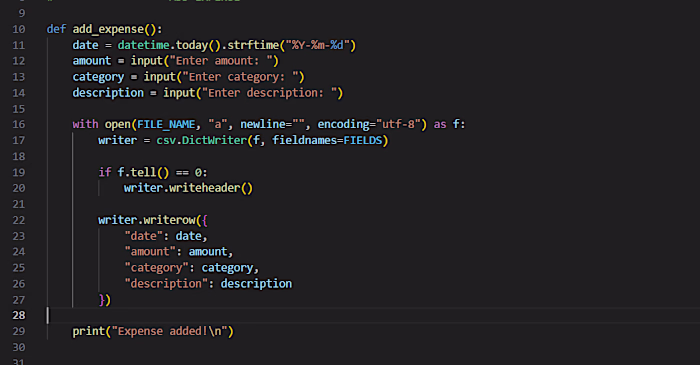 Automated Personal Expense Tracker & Data Reporter