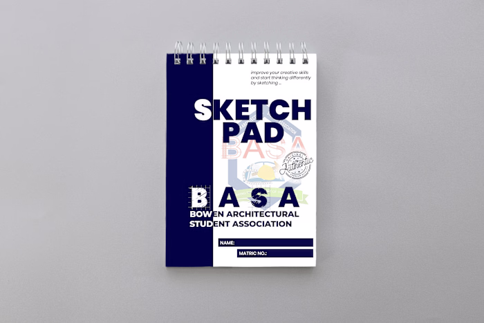 Print Design: Notepad design Collection for a School Association