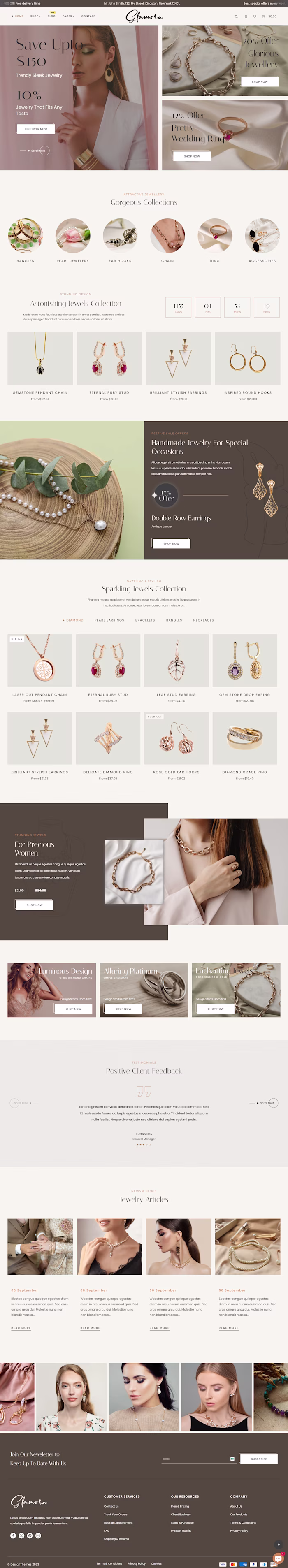 Shopify Jewelry Store