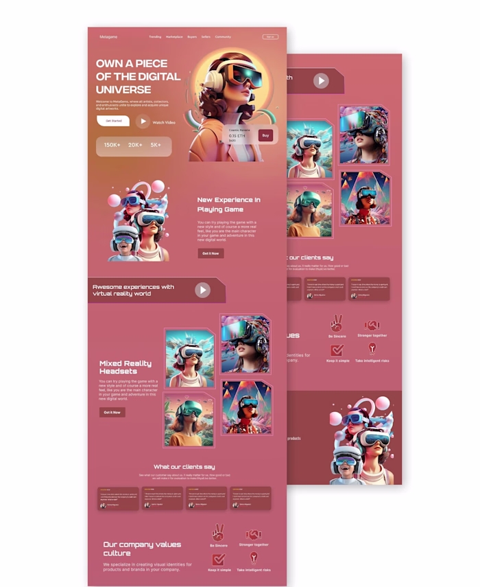 Metaverse & VR Experience | Explore the Digital Universe